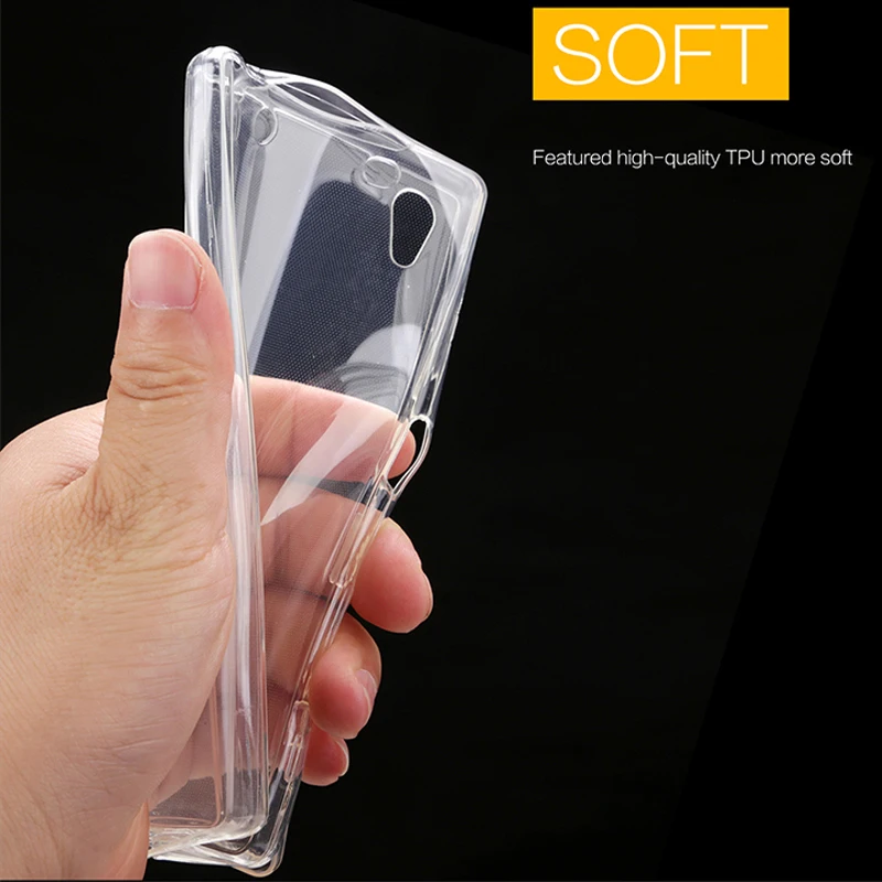 For Sony Xperia Z3 Z5 Z5 Compact Mini Z5 Plus Z5 Premium Xa C4 C5 M4 M5 X Performance Full Body Protective Soft Tpu Clear Case Clear Case Case Plusz5 Premium Aliexpress