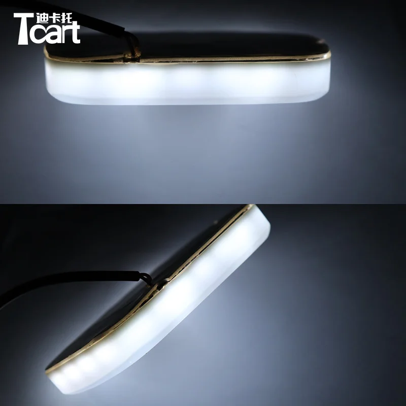 

Tcart 9x7.5cm 9.8x8cm 4D led car logo emblem badge light for Honda accord pilot jazz civic hrv crv fit odyssey jade crz