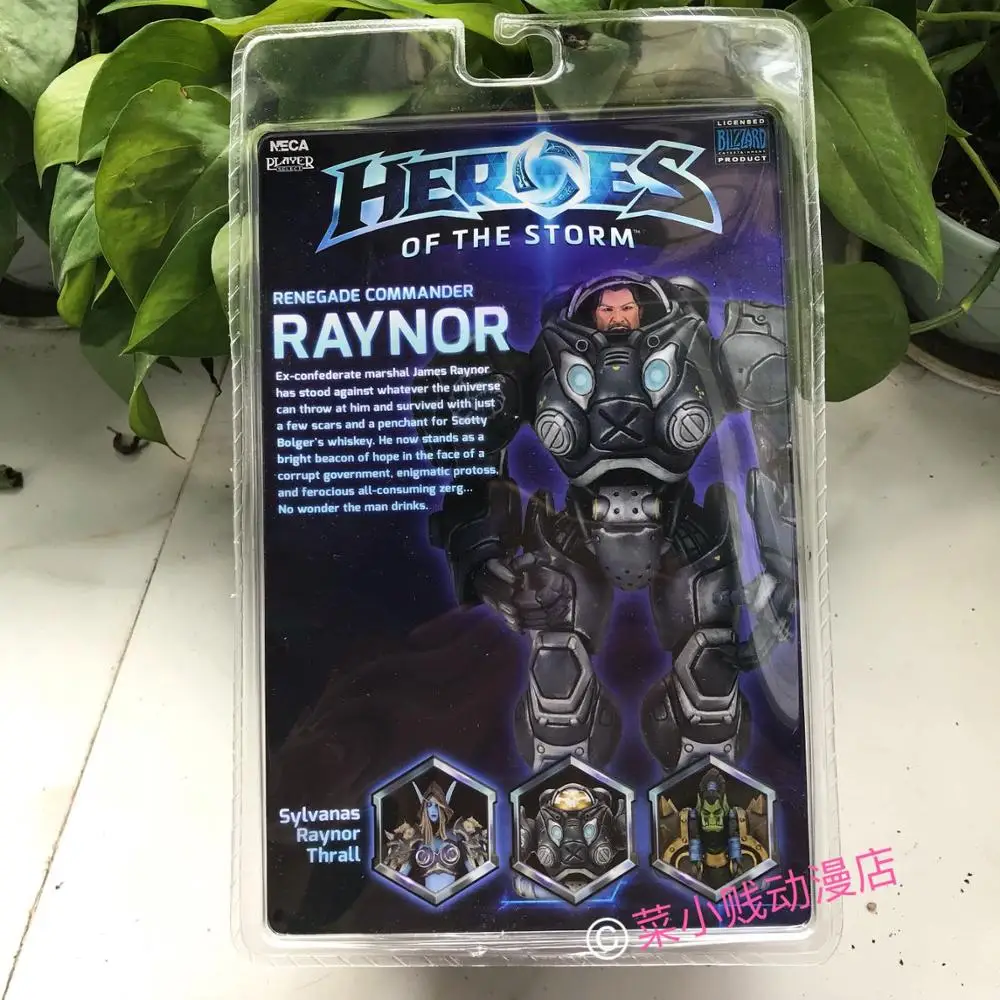 NECA Герои шторма Raynor ПВХ экшн фигурка Коллекционная модель игрушка|Игровые