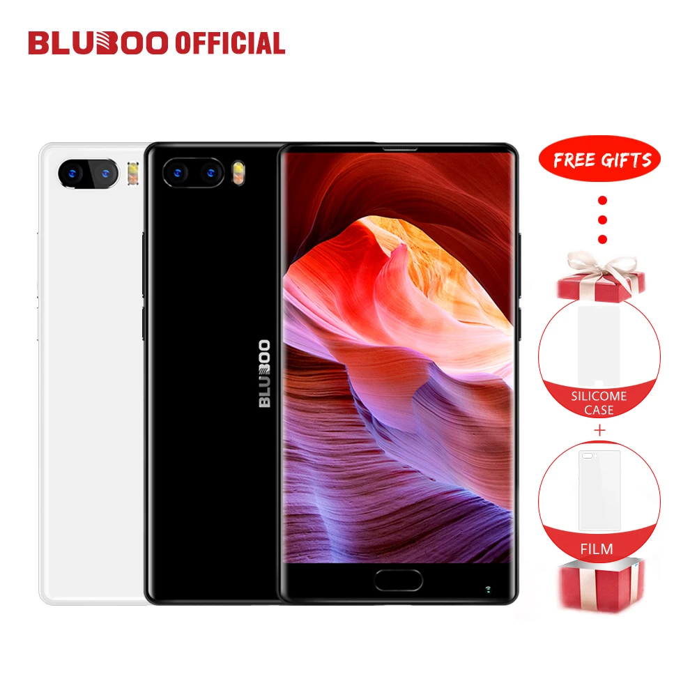 Bluboo S1 5 ''смартфон FHD MTK6757 Octa Core Full Дисплей 4G B Оперативная память 6 Встроенная