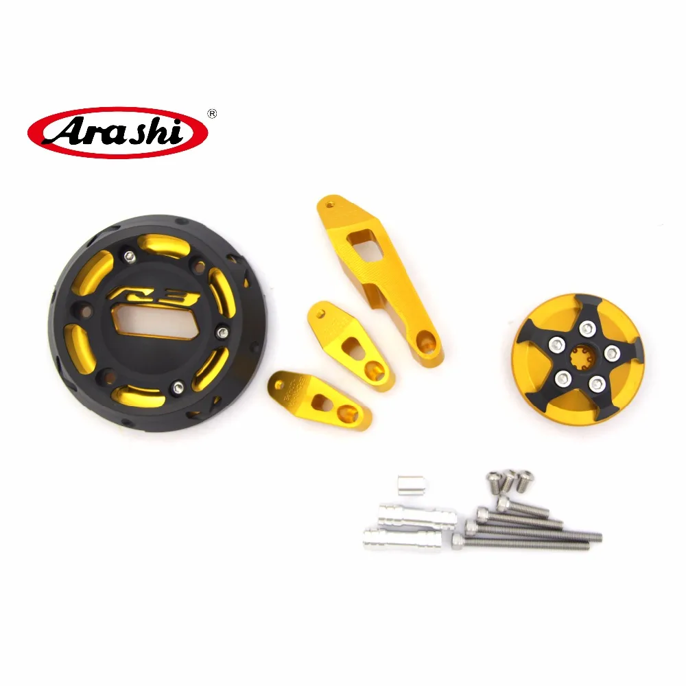 Arashi For YAMAHA R3 R25 2015-2016 CNC Engine Guard Protector Cover YZF R 3 R 25 2015 2016 Engine Crash Pads Case Slider Arashi For YAMAHA R3 R25 2015-2016 CNC Engine Guard Protector Cover YZF R 3 R 25 2015 2016 Engine Crash Pads Case Slider