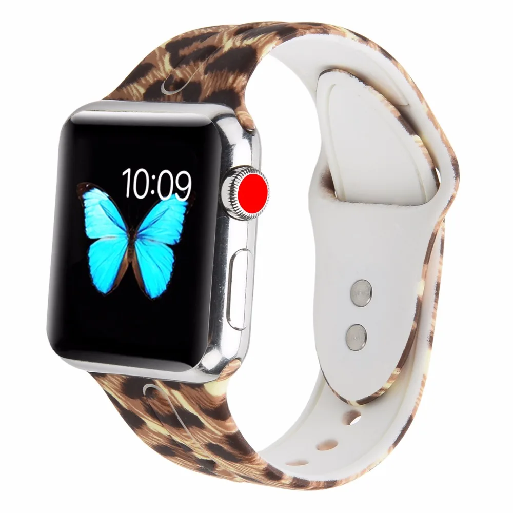 Odog мягкий силиконовый ремешок для Apple Watch 4 44 мм 3 2 1 серия 38 42 часов мужские часы |