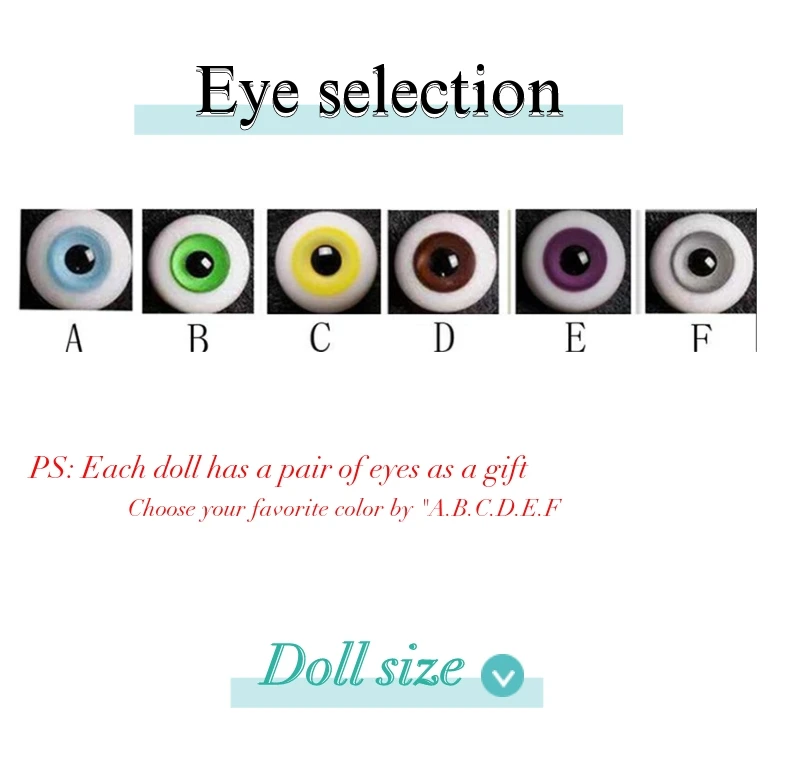 BJD 1/4 boneca-Phillippe transporte olho para escolher a cor dos olhos
