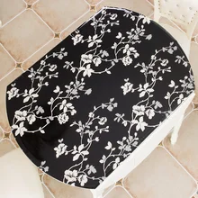 1 0mm thick colour table covers for dining oval table decor waterproof pvc plastic tablecloth home