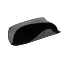 New Waterproof sunglasses case for sun glasses case brand Snake Skin Luxury Soft leather glasses box eyewear accessories