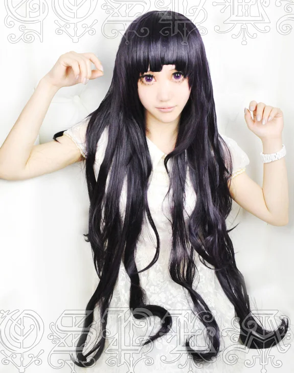 

Dangan Ronpa 2 Danganronpa Mikan Tsumiki Cosplay Wig Heat Resistant Synthetic Hair Wigs + Wig Cap