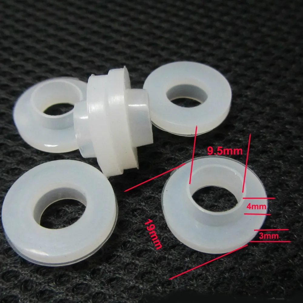 20pcs silicone rubber water faucet flat gasket seal ring washer