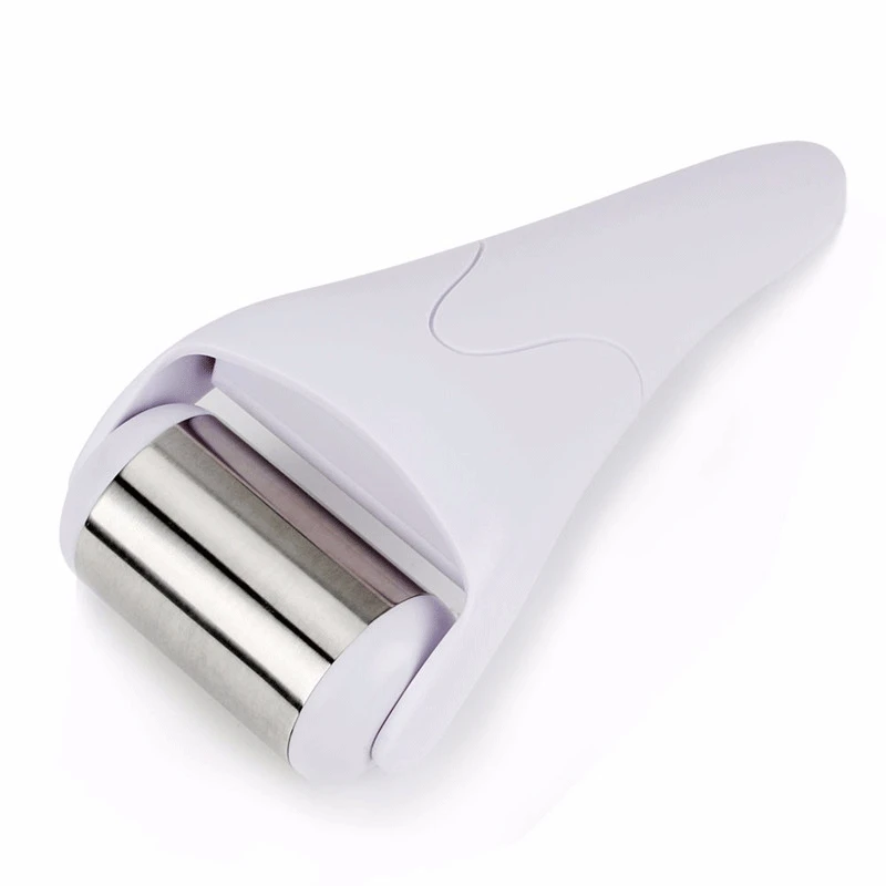 Cold Stainless Head  Ice Roller Calm Skin Cool Face Body Facial Massager Facial Lift  Skin Rejuvenation Iced Wheel Derma Roller 