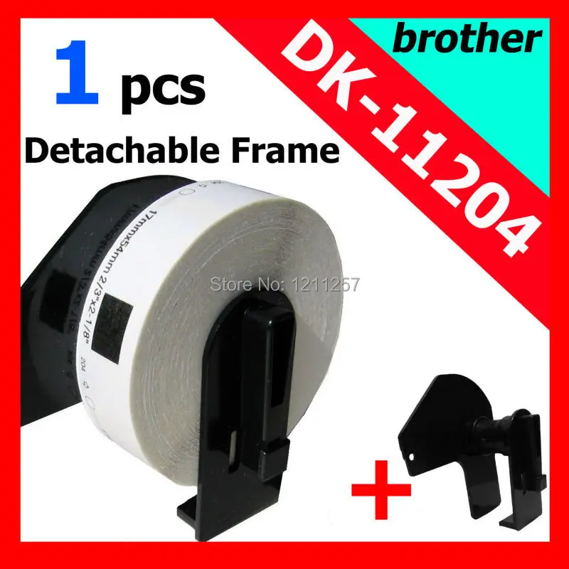 Brother Compatible Labels Rolls DK-11204 17x54mm 400 Labels ...