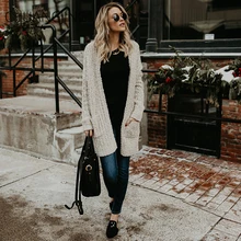 Casual Autumn Winter Cardigans Women 2019 Slash Neck Solid Long Sleeve Knitted Cardigans Sweater Coat Female Fashion Cardigans Casual Autumn Winter Cardigans Women 2019 Slash Neck Solid Long Sleeve Knitted Cardigans Sweater Coat Female Fashion Cardigans