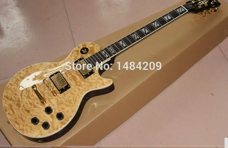 

Wholesale Vicers - - High Quality New Arrival Blown wavy top flower binding Custom Electric Guitar