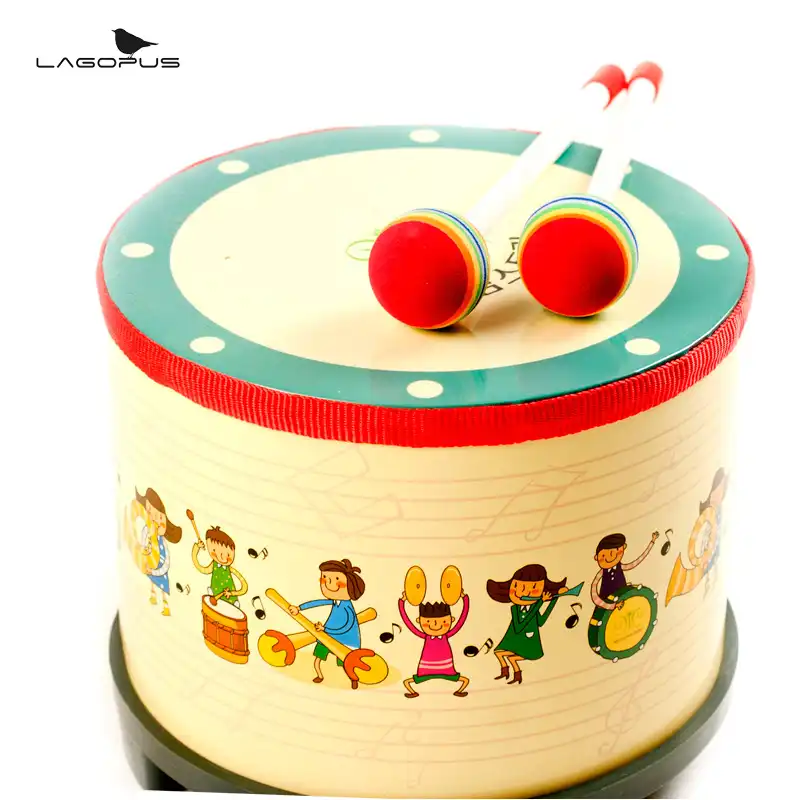wooden toy drum