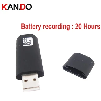 

8gb usb recorder file name saved by date audio recorder battery 20H works USB stick recorder flash disk recorder power indicator