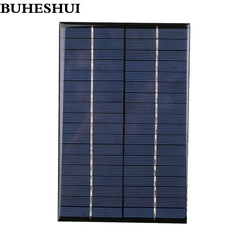

BUHESHUI 4.2W18V Solar Cell Polycrystalline DIY System Solar Panel For 12V Battery 200x130x3MM 3pcs High Quality Free Shipping