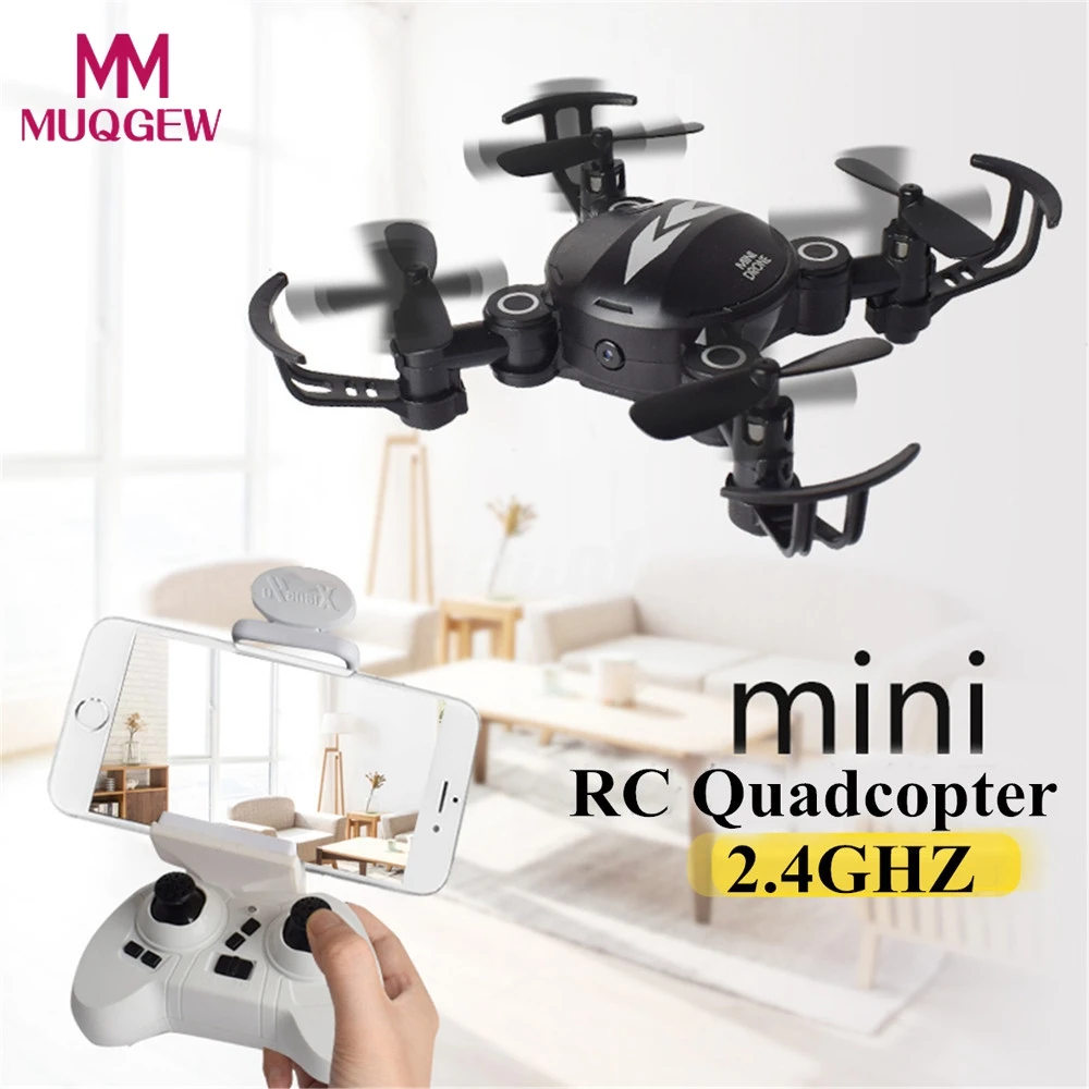 

Mini Wifi Camera RC Quadcopter Drone HD Video Foldable 2.4GHz 6-Axis Gyro 4CH RC Helicopter Suitable for indoor RC Helicopter