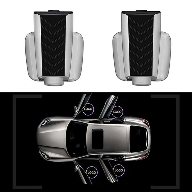

1PC Rechargeable Car Door Led Welcome Laser Projector Logo Ghost Shadow Light for Volkswagen Ford BMW Toyota Hyundai Mazda Audi