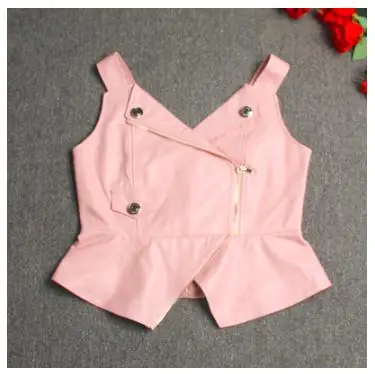 

Free shipping,Brand new style women leather vest.sales.fashion slim sheepskin leather jacket.short street jacket.Straps vest