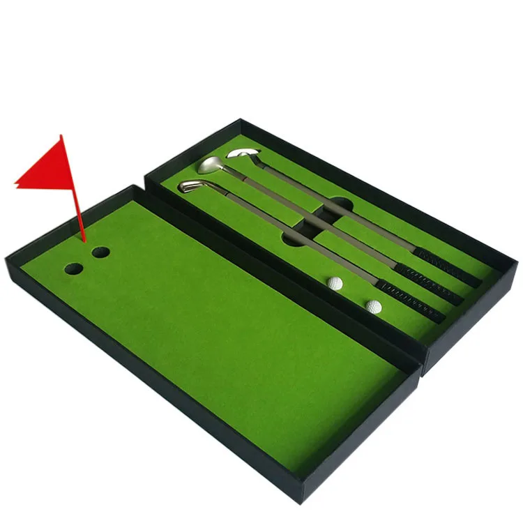 Мини-клубный Набор для игры в гольф, маленький зеленый набор