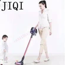 JIQI wireless Vacuum cleaner household Hand push rod Ultra quiet carpet small powerful wireless charger for