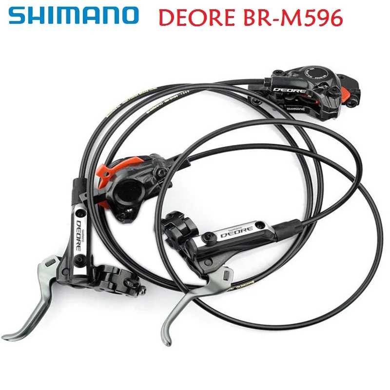 

SHIMANO DEORE BR M596 MTB mountain bike bicycle Hydraulic Disc Brake Set Front & Rear 750/1350mm