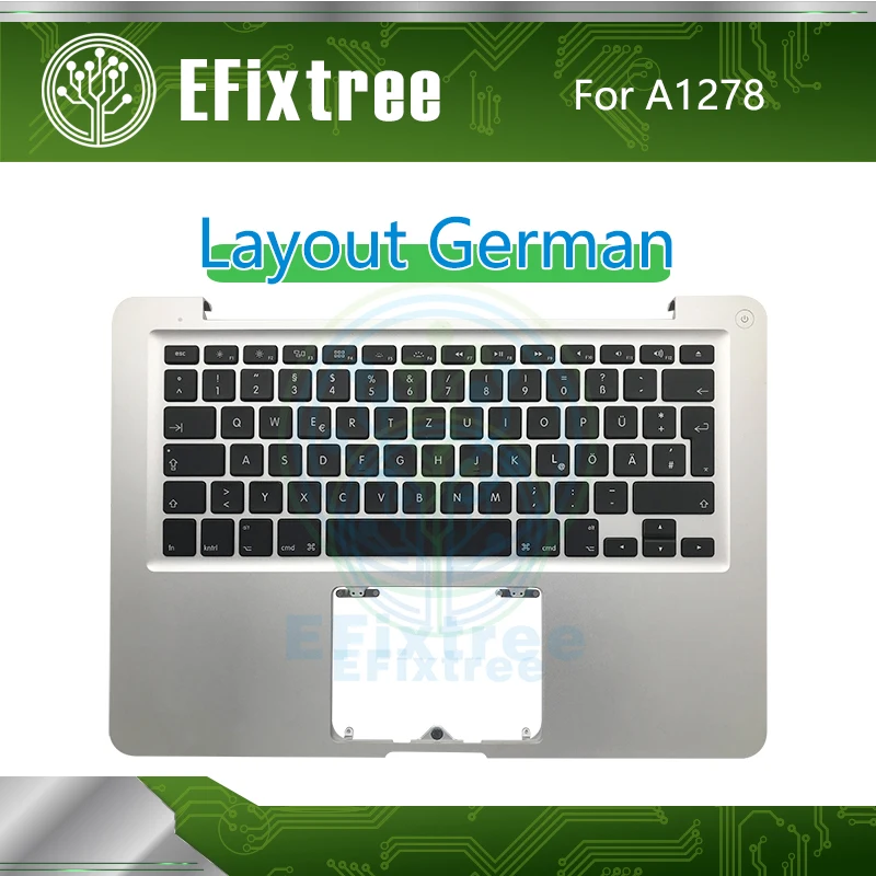 A1278 Topcase чехол Топ чехол с раскладкой клавиатуры немецкий де макет для Macbook Air 13,3 ''2011 2012 plamest EMC 2419 2555 2454