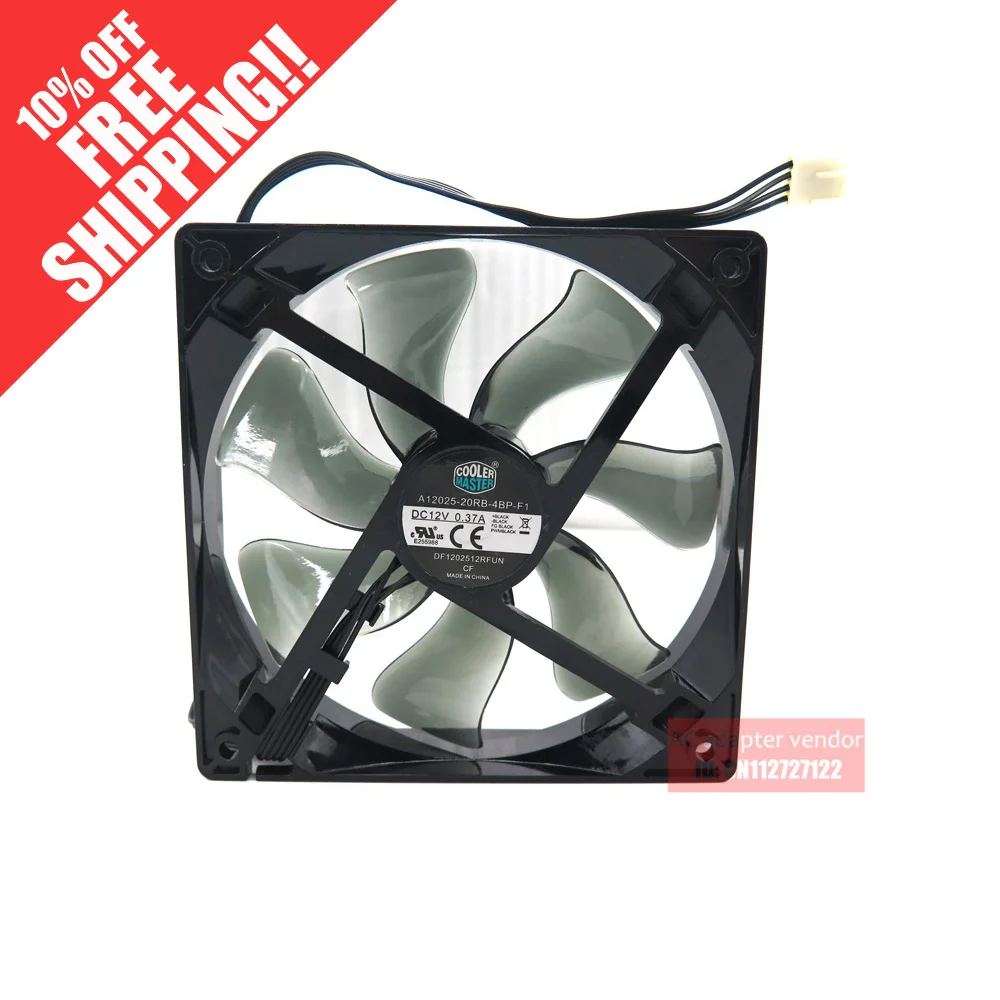 Новый Cooler Master XtraFlo DF1202512SEHN-2 PWM охлаждающий вентилятор | Компьютеры и офис