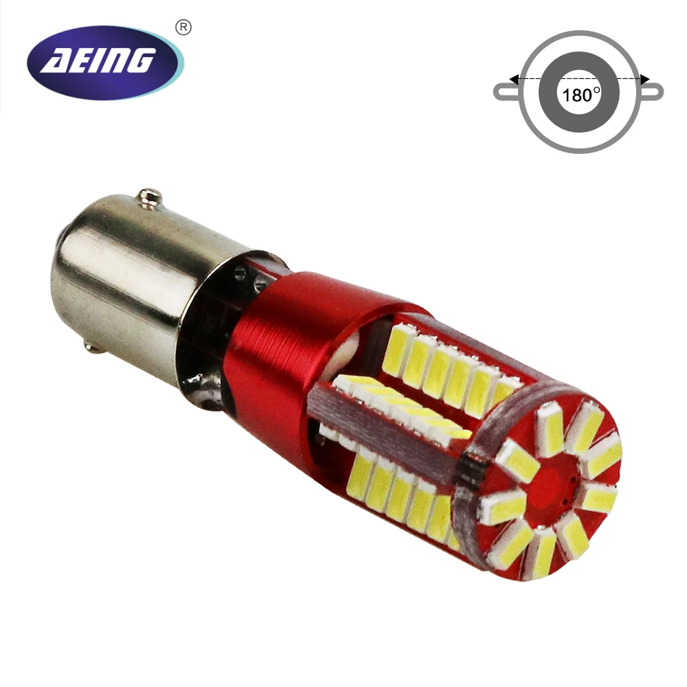 

AEING 1 piece T11 T4W W6W H6W BA9S 3014 57SMD Canbus LED Error Free Led Wedge Door Read Light Lamp Bulb Xenon White Red Blue