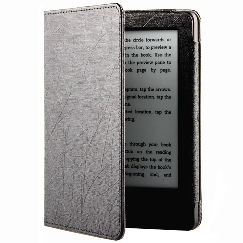 

Case For Amazon Kindle 2014 6"PU Protective eBook Reader Smart Cover Leather For Kindle WP63GW Cases listing Sleeve Covers 6inch