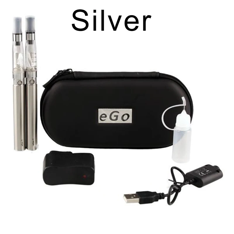 eGo CE4 Double Kit Electronic Cigarette Ego T Battery 1.6ml CE4 Clearomizer Atomizer Tank Dual Vape Vaporizer Pen Kits