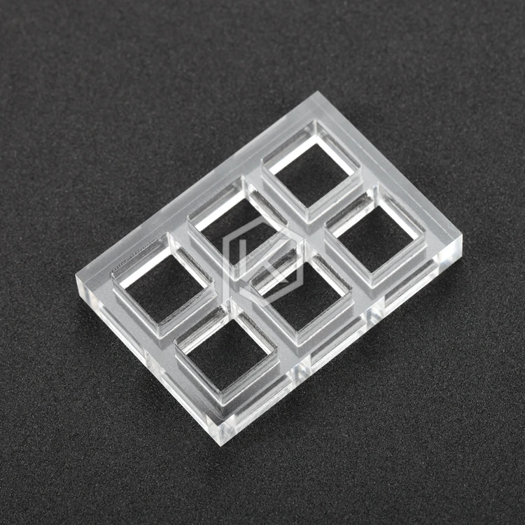 Verificador acrílico do interruptor para interruptores cereja MX, 2x2, 3x4, 7x7, 9x9