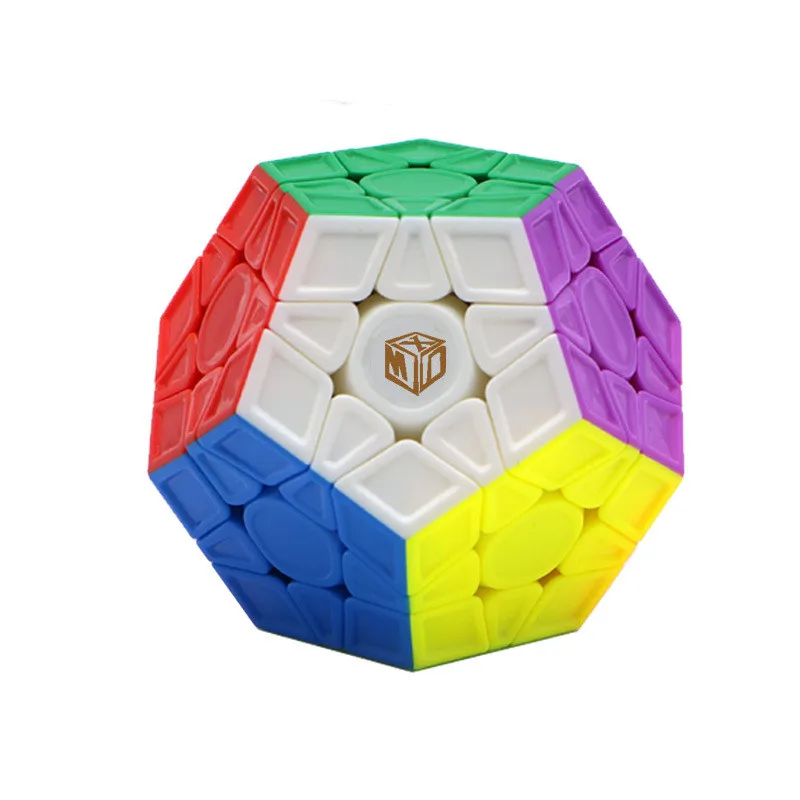 

Qiyi XDM Galaxy V2 M Magantic MEGAMINX Magic Cube Dodecahedron Speed Cubes for Professional Puzzle Toys for Kids- Colorized