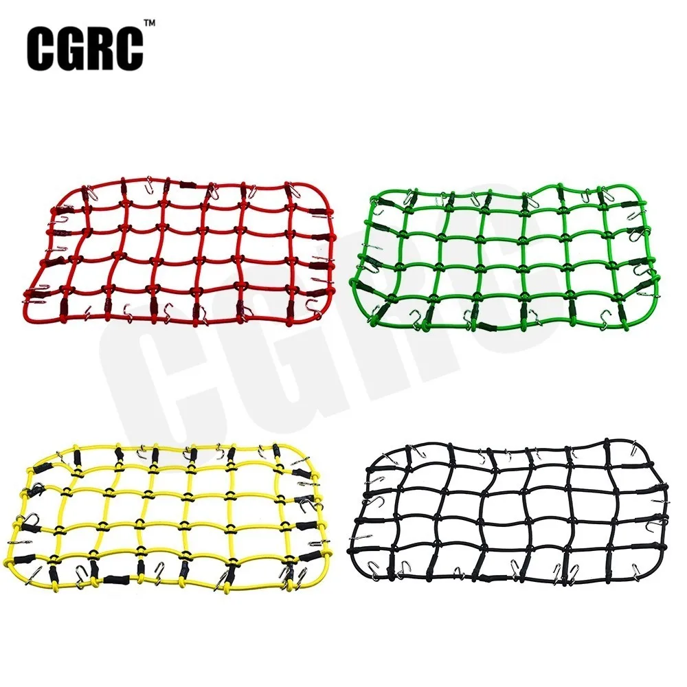 

Multicolor Nylon Rope Luggage Rack Net For 1/10 RC Crawler Car TRX4 Defender Bronco RC4WD D90 D110 Axial Scx10 90046