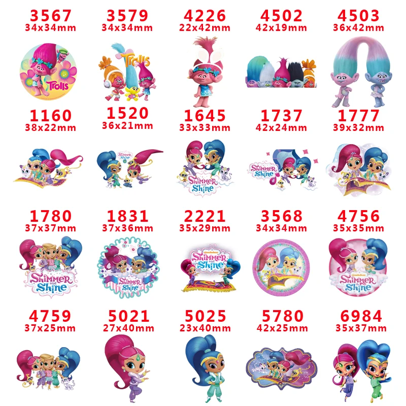 

2018 new arrival Free shipping 30 pcs/package printed resin planar flat-back resins for Hair Bow Decoration PR6984