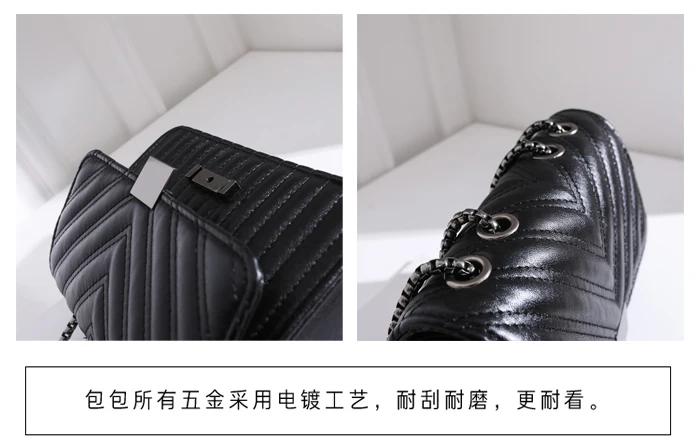 Mulheres bolsas e bolsas 2019 acolchoado crossbody
