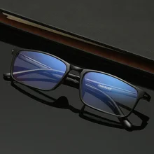 Черная классика близорукие близорукость очки+ 1,0 до+ 4,0 для мужчин женщин анти голубой свет очки