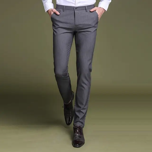 Aliexpress.com : Buy De Vestir Para Suit Homme Classique Pantalon ...