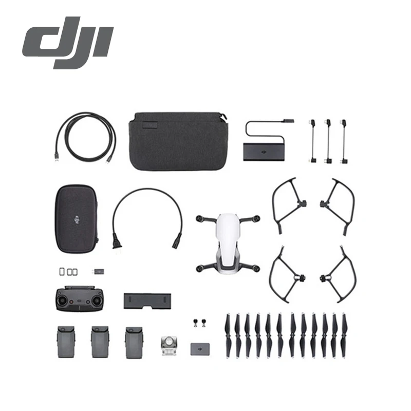 DJI Mavic Air и Fly More Combo сложенный Дрон 4 к камера 100 Мбит/с видео 3 Axis Gimbal 21 Mins время