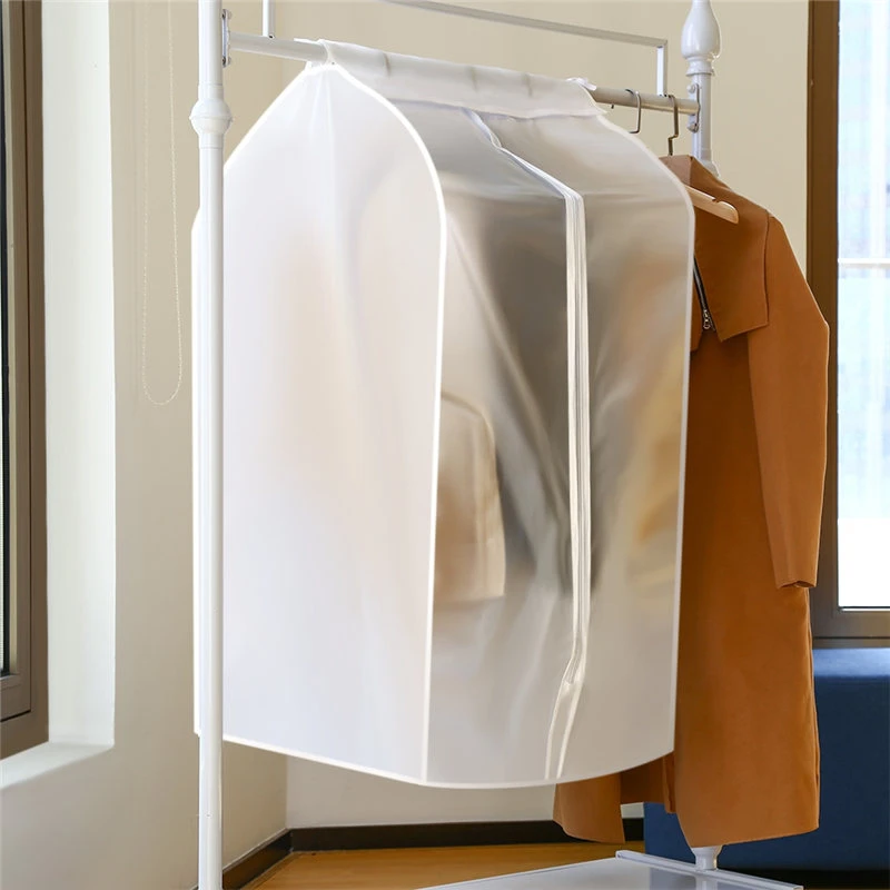 

Dustproof Cloth Cover Bags Hanging Organizer Storage Waterproof Suit Coat Dust Cover Protector Wardrobe Storage Bag For Clothes