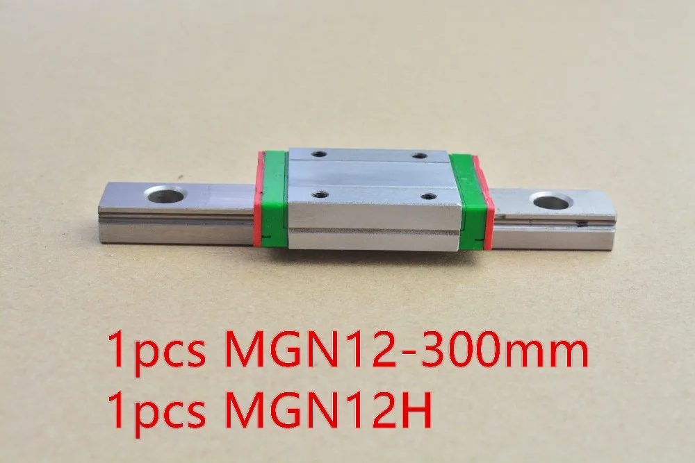MR12 12 мм линейная направляющая MGN12 300 с MGN12C или MGN12H подшипника слайдера 1 шт.|guide