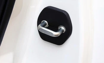 

Plastic Side Door Lock Cover Protector Shield Cover Trim 4pcs For Nissan Leaf 2018