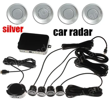 

New Style hot sale4 Sensors Rear Car Parking Reverse Backup Radar sensor 12V 9 colors available buzzer sound alert