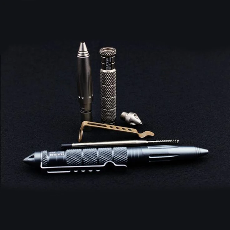 Многофункциональная алюминиевая тактическая ручка аварийный стеклянный выключатель открытый многофункциональный инструмент выключатель походный выключатель Самозащита#21-26