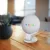 LINGYOU Table Stand Desktop Mount For Google Home Mini Nest Mini Voice Assistants Compact Holder Case Save Spacing Mount Bracket