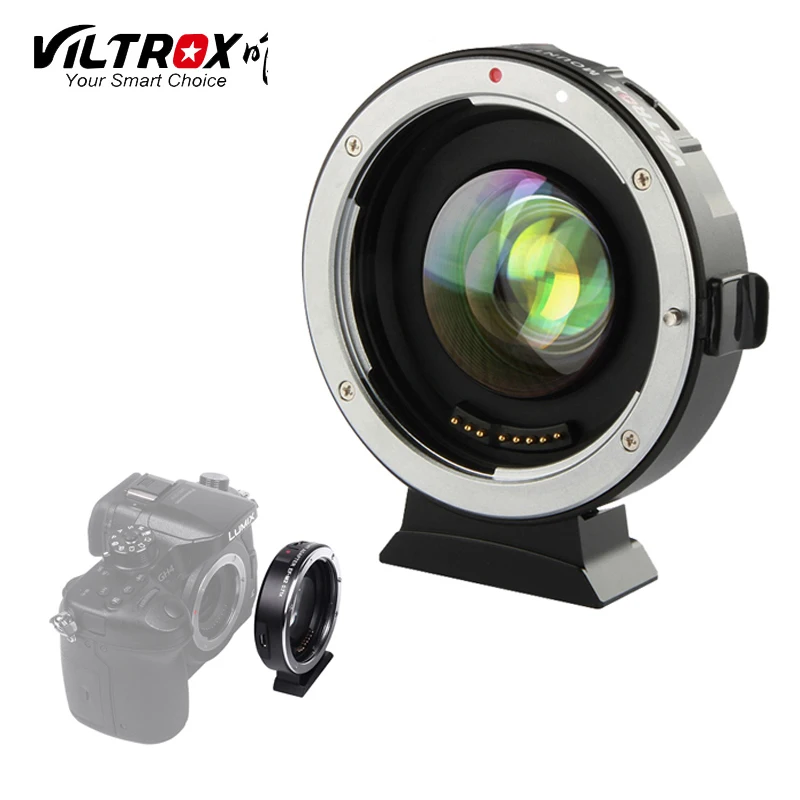 VILTROX EF-M2 AF Автофокус EXIF 0.71X уменьшить скорость бустера объектива адаптер для Canon EF