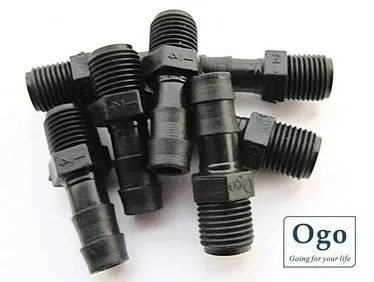 OGO черный NPT 1/" X3/8" HHO прямое соединение