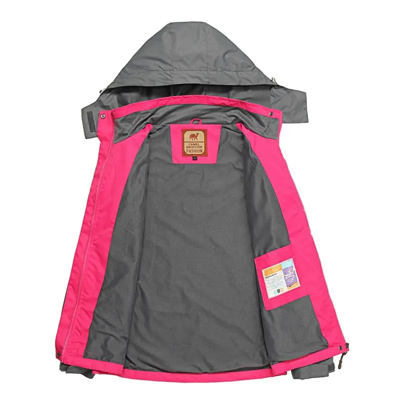 Женская весенне-осенняя теплая дышащая водонепроницаемая флисовая куртка уличная куртка для походов, альпинизма, туризма тонкая куртка