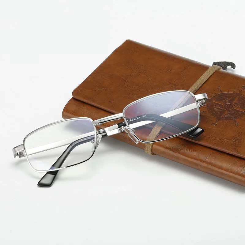 Ultralight Folding Reading Glasses TR90 Anti Blue Light Glasses Men