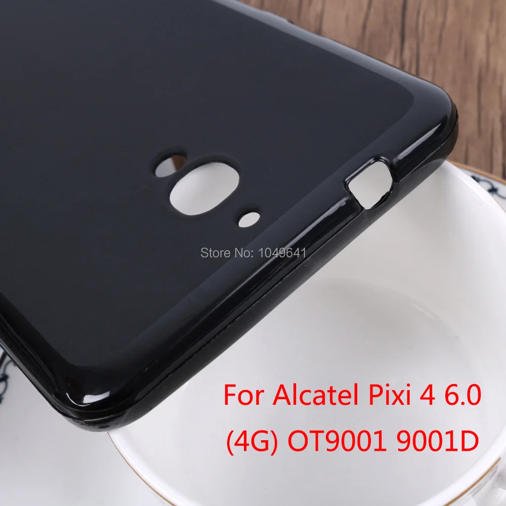 KALC1287_4_Soft  TPU Case for Alcatel One Touch Pixi 4 6.0 4G OT9001 9001D