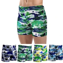 Гей Мужская сексуальная одежда для купания летние пляжные шорты Плавки для серфинга плюс размеры Плавание трусы Боксеры 4 цвета