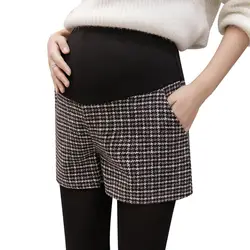 Эластичный пояс для беременных шорты для беременных женская одежда пресса Беременность Шорты Брюки для кормления для беременных шорты C517